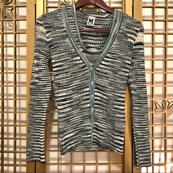 M by Missoni Sweaters - M Missoni Wool Blend Ribbed Cardigan Set